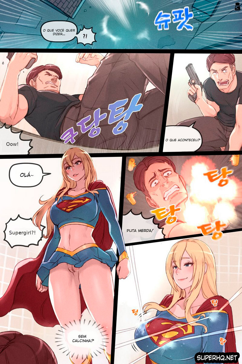 Página 5 do quadrinho adulto: Supergirl’s Secret Trouble – Leia completo em XCOMICS