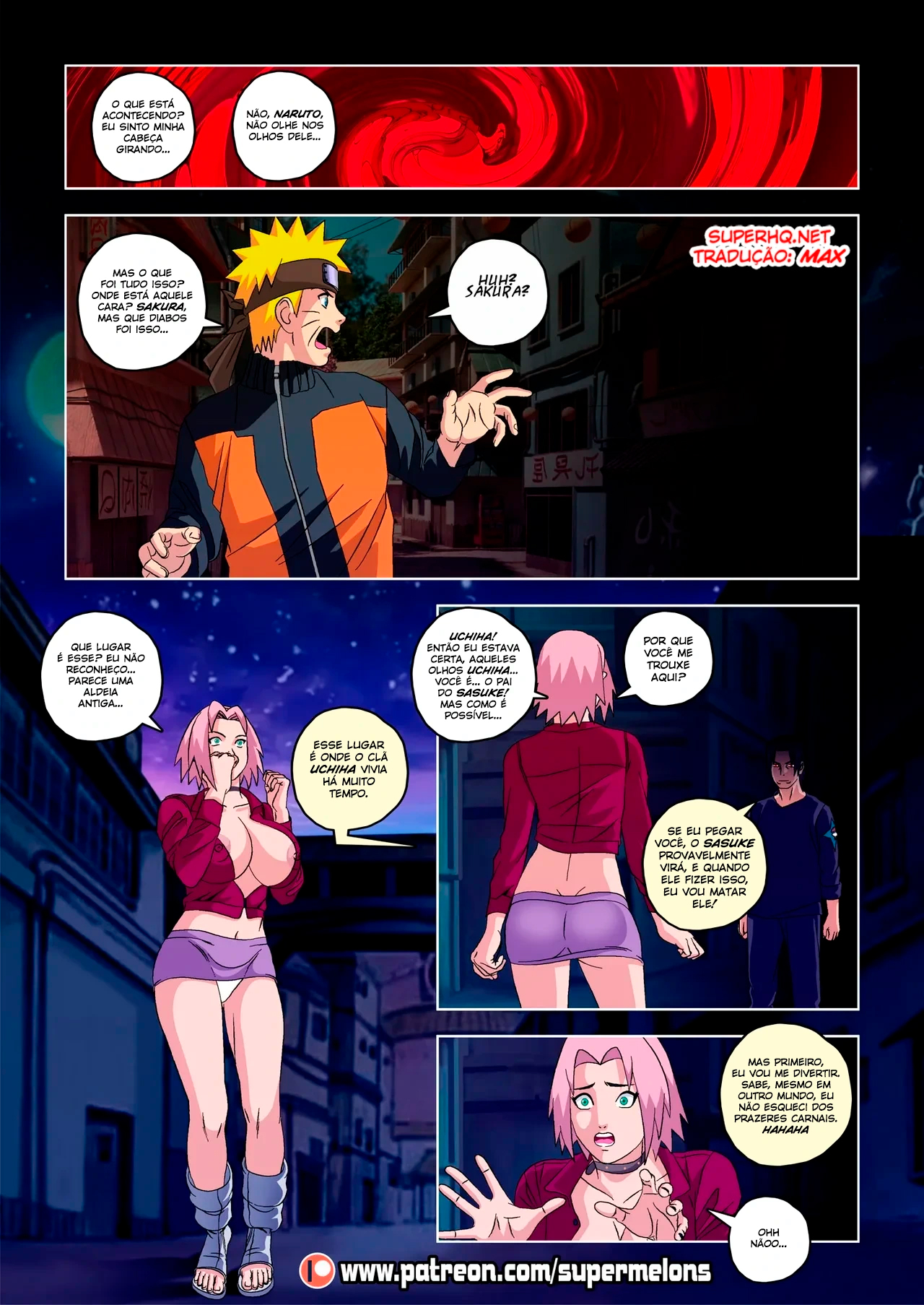 Página 9 do quadrinho adulto: SuperMelons – The Red Comet – Leia completo em XCOMICS
