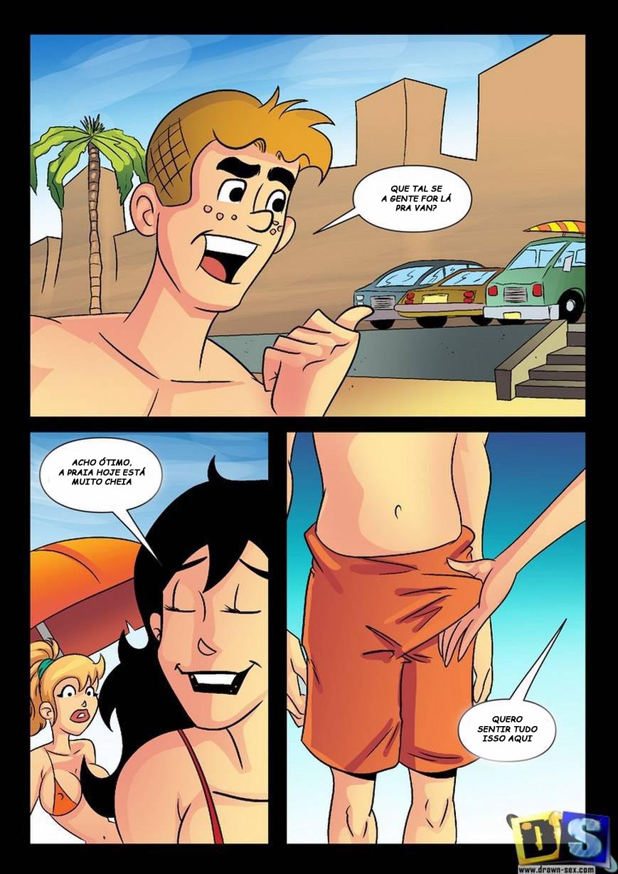 Capa do quadrinho adulto: Suruba dentro de uma Van – Leia online em XCOMICS