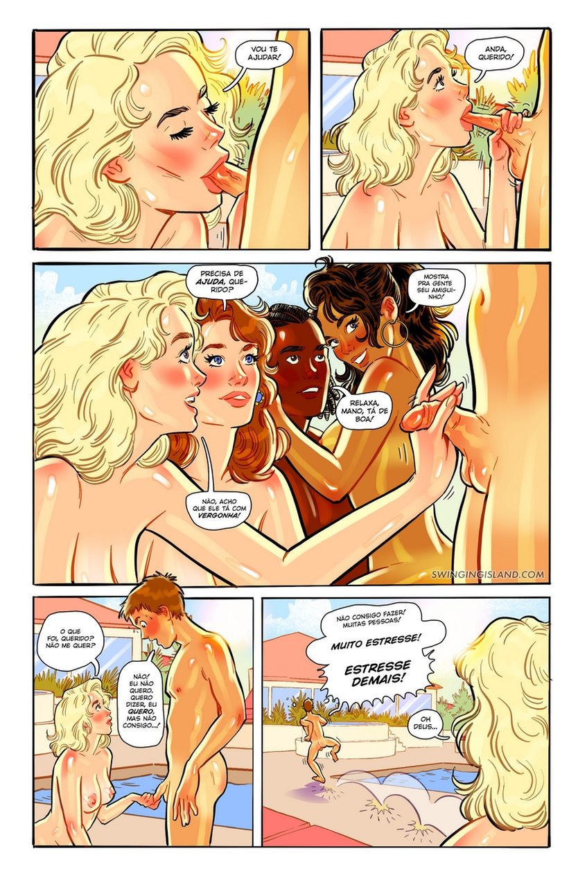 Página 13 do quadrinho adulto: Swing Island 2 – Leia completo em XCOMICS