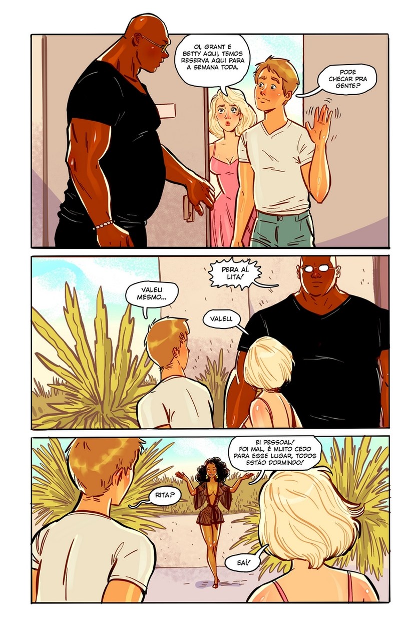 Página 3 do quadrinho adulto: Swing Island 2 – Leia completo em XCOMICS