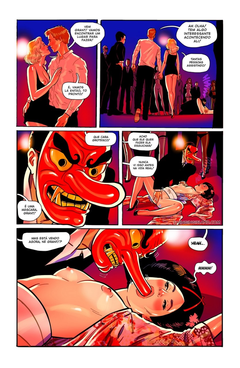 Página 23 do quadrinho adulto: Swing Island 2 – Leia completo em XCOMICS