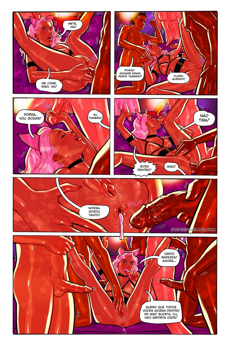 Página 62 do quadrinho adulto: Swing Island 2 – Leia completo em XCOMICS