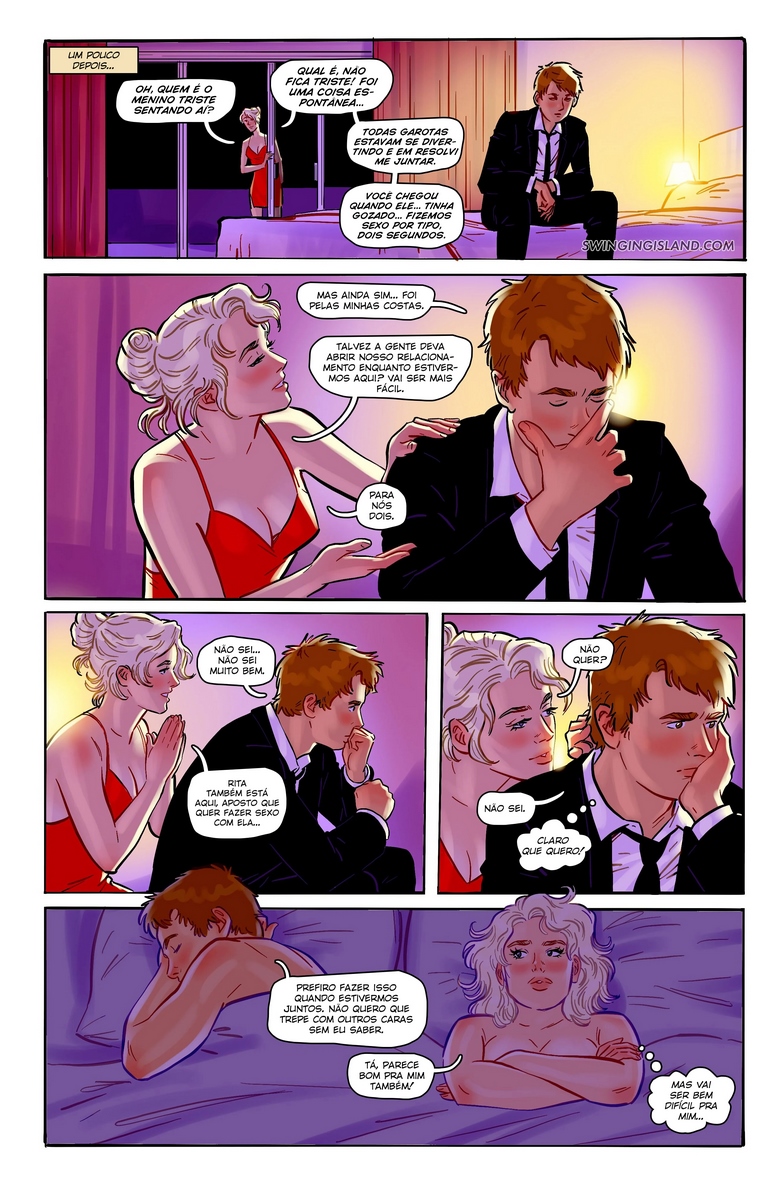 Página 70 do quadrinho adulto: Swing Island 2 – Leia completo em XCOMICS