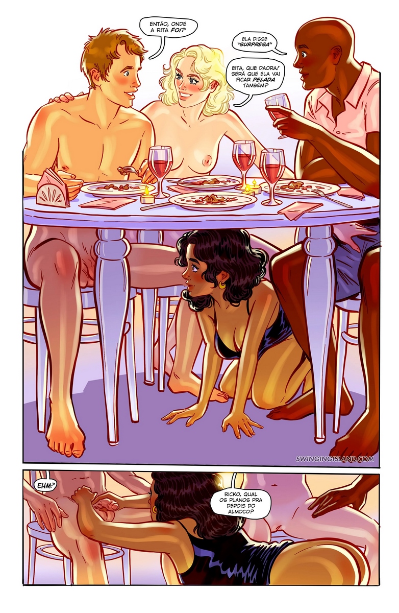 Página 87 do quadrinho adulto: Swing Island 2 – Leia completo em XCOMICS