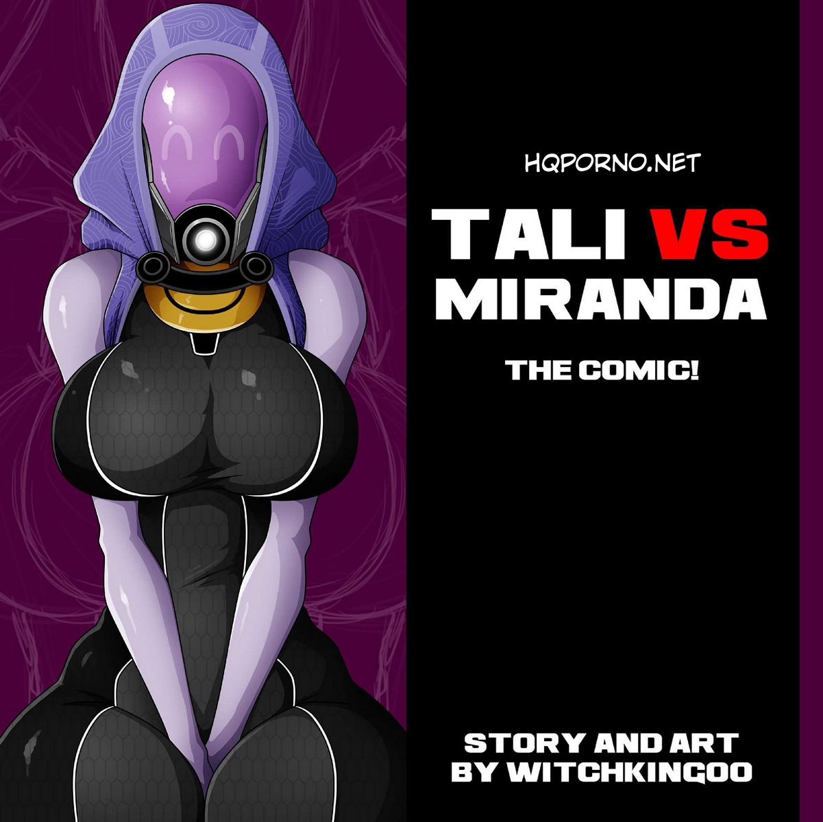 Página 1 do quadrinho adulto: Tali vs. Miranda – Leia completo em XCOMICS