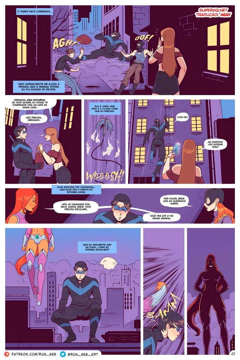 Página 2 do quadrinho adulto: Teen Titans, Everybody Loves Dick – Leia completo em XCOMICS