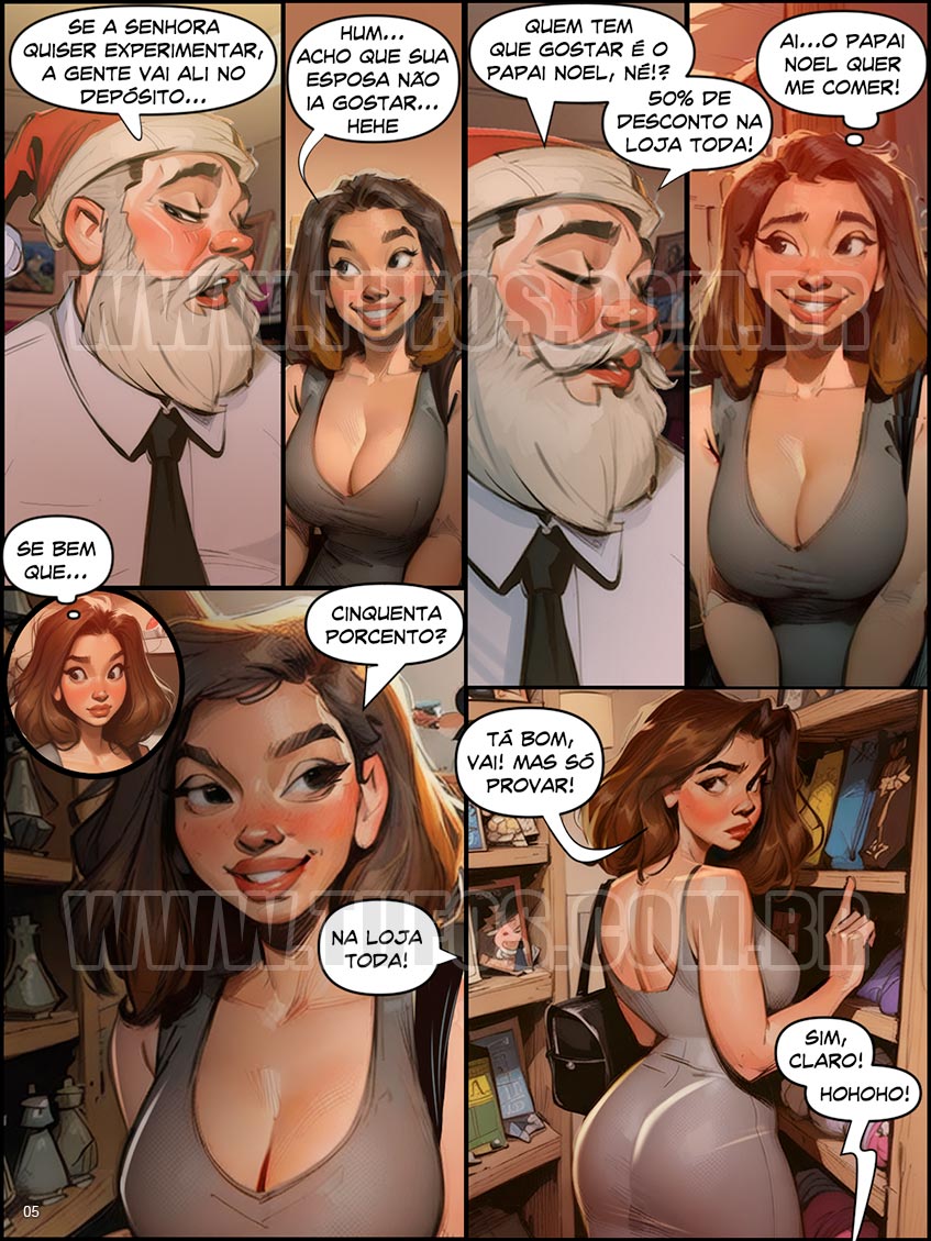 Página 5 do quadrinho adulto: Teste do trenó – Leia completo em XCOMICS