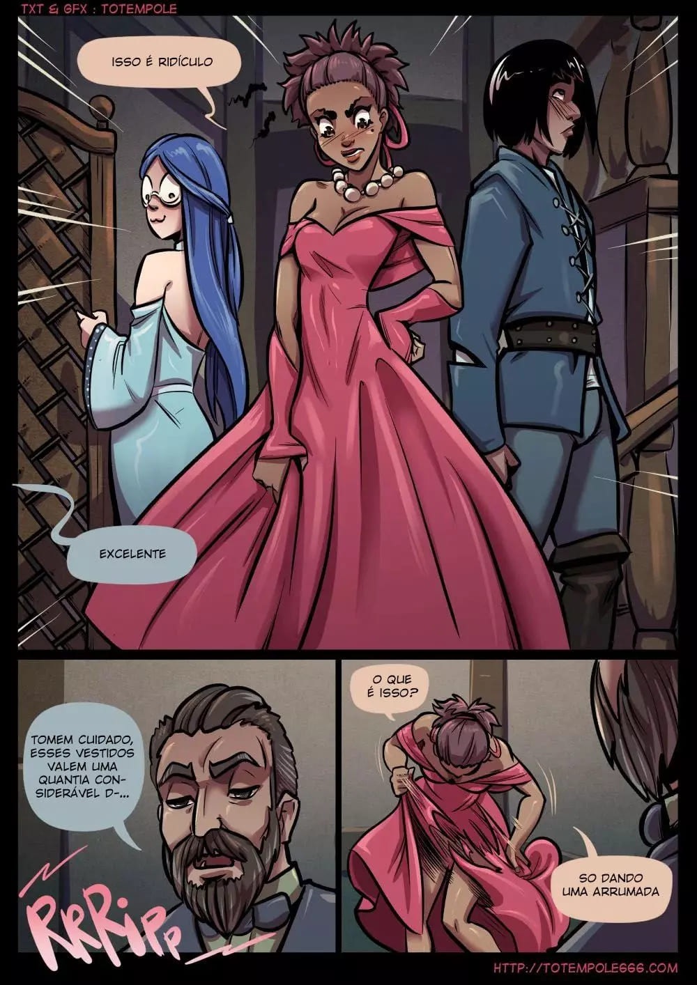 Página 14 do quadrinho adulto: The Cummoner – Leia completo em XCOMICS