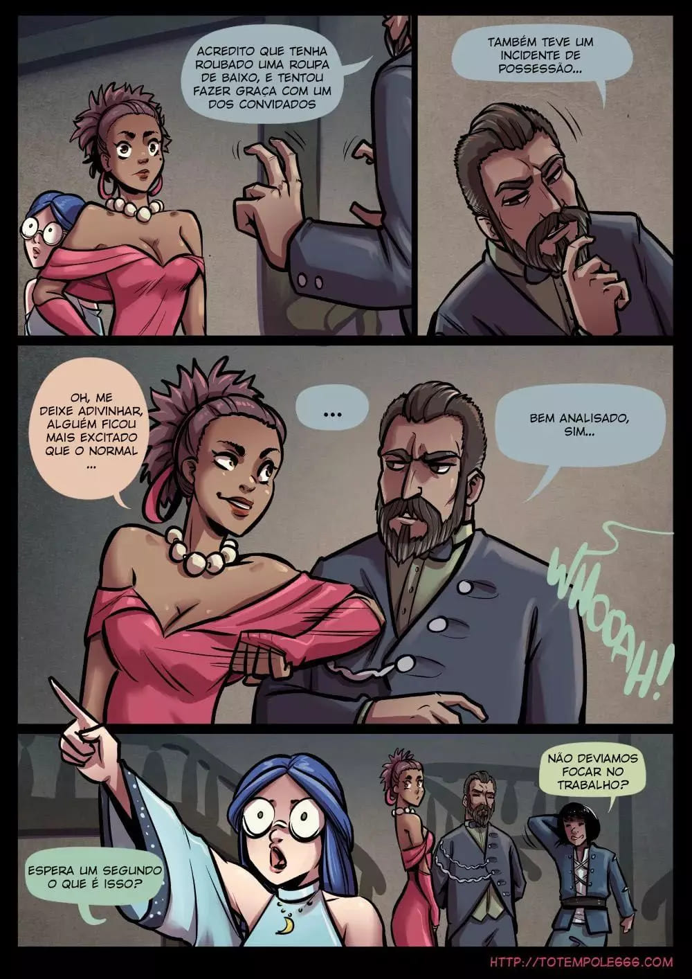 Página 16 do quadrinho adulto: The Cummoner – Leia completo em XCOMICS