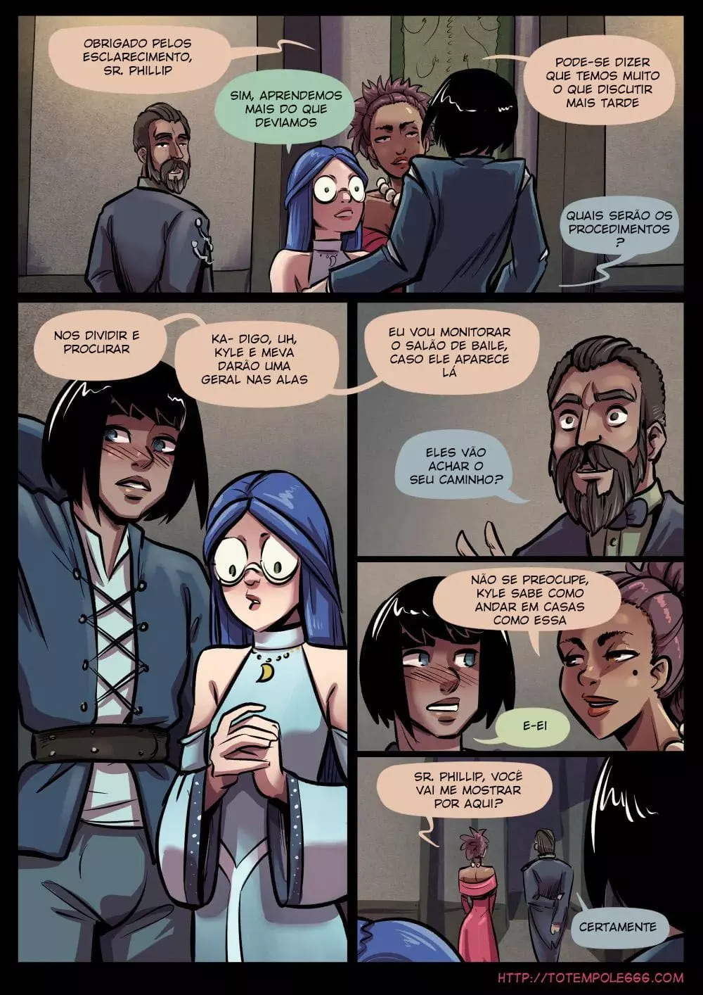 Página 18 do quadrinho adulto: The Cummoner – Leia completo em XCOMICS