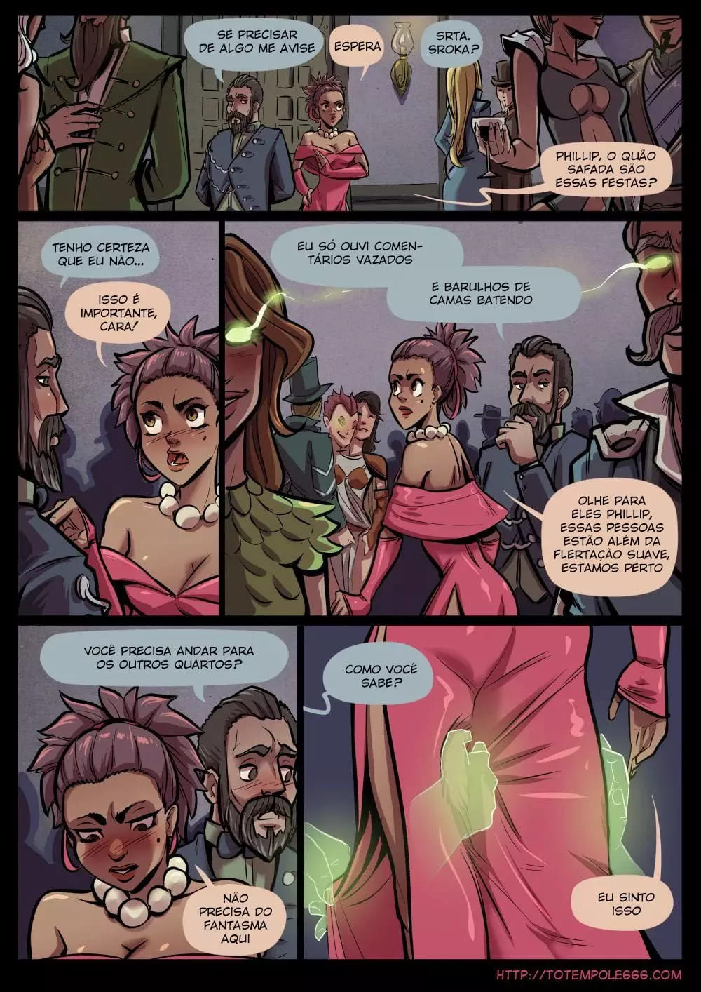 Página 22 do quadrinho adulto: The Cummoner – Leia completo em XCOMICS
