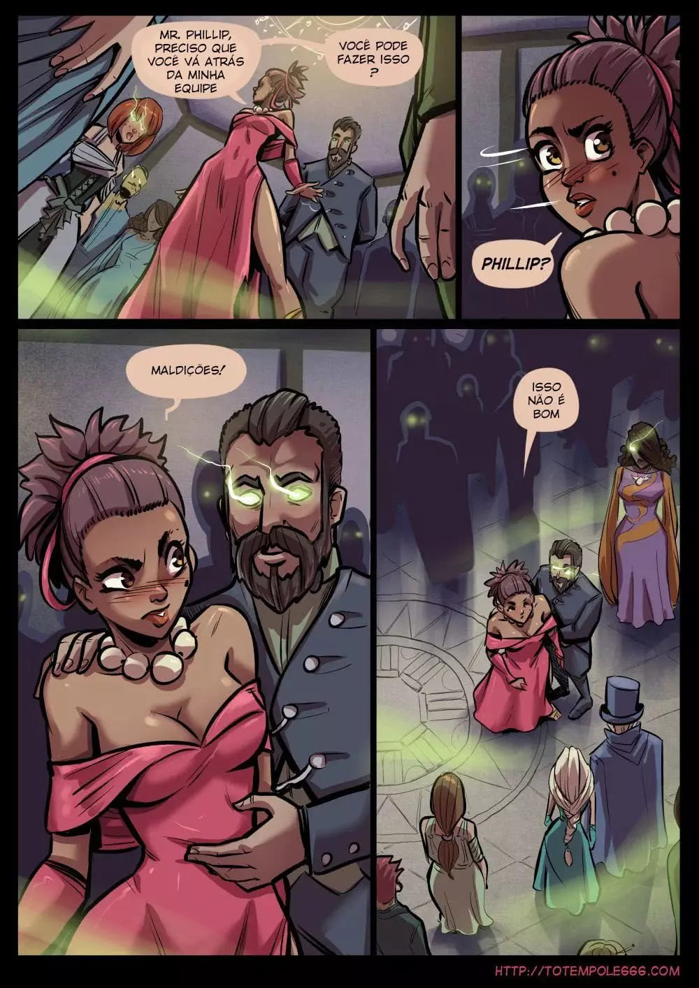 Página 23 do quadrinho adulto: The Cummoner – Leia completo em XCOMICS