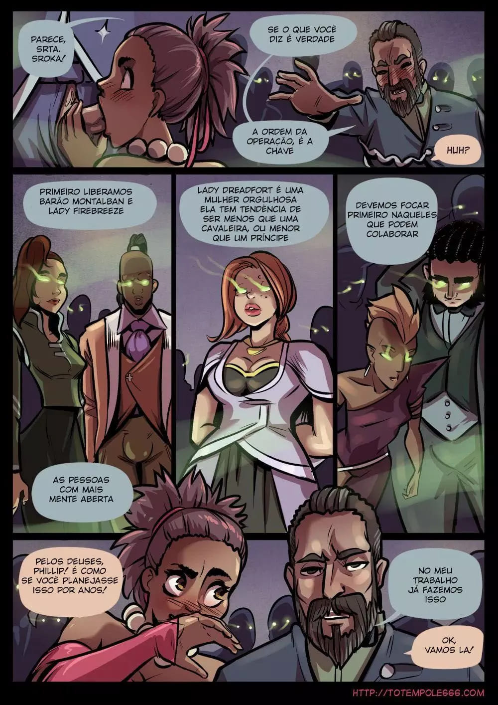Página 35 do quadrinho adulto: The Cummoner – Leia completo em XCOMICS
