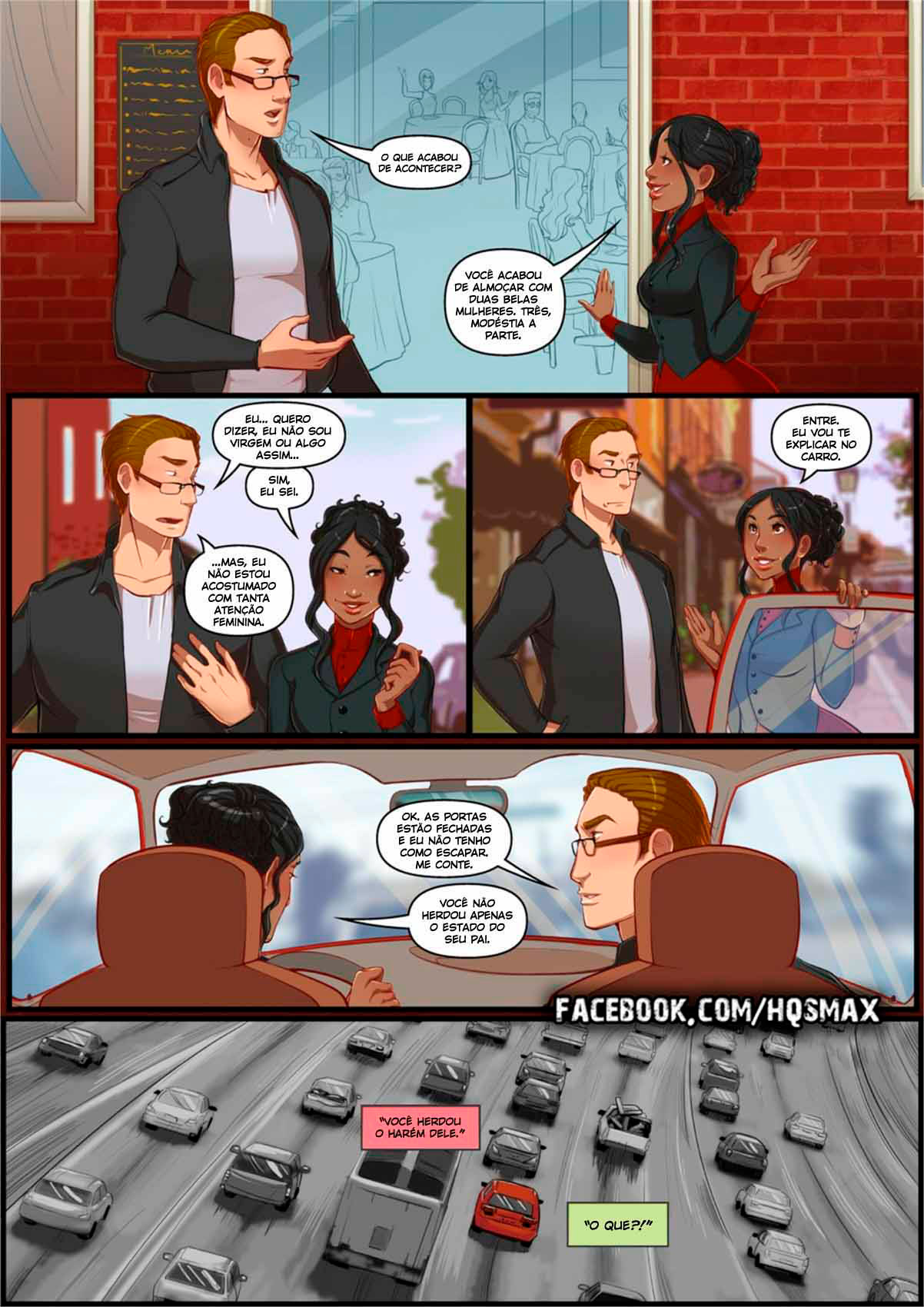 Página 2 do quadrinho adulto: The Inheritance - Parte 03 – Leia completo em XCOMICS