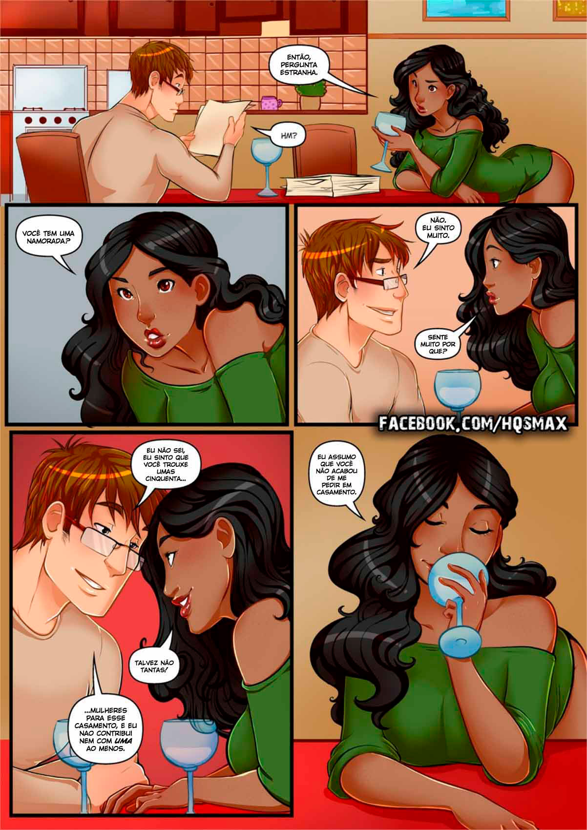 Página 6 do quadrinho adulto: The Inheritance - Parte 03 – Leia completo em XCOMICS