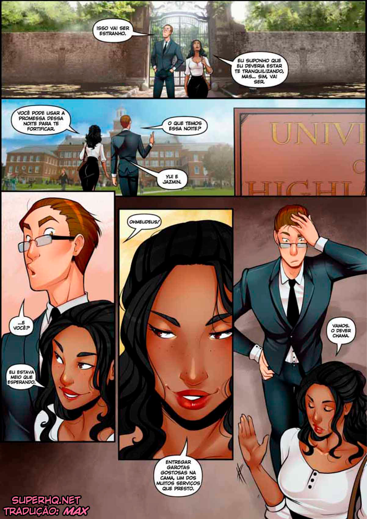 Página 5 do quadrinho adulto: The Inheritance - Parte 04 – Leia completo em XCOMICS