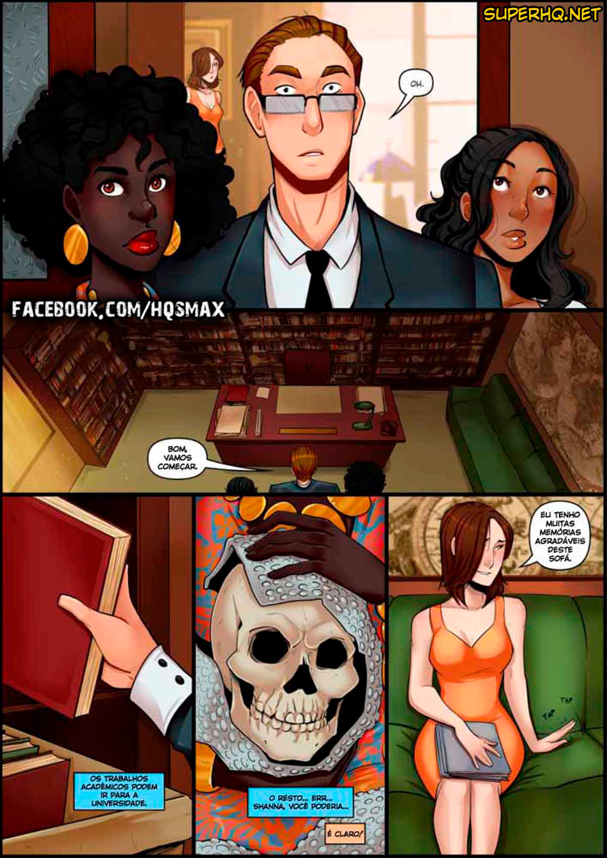 Página 8 do quadrinho adulto: The Inheritance - Parte 04 – Leia completo em XCOMICS