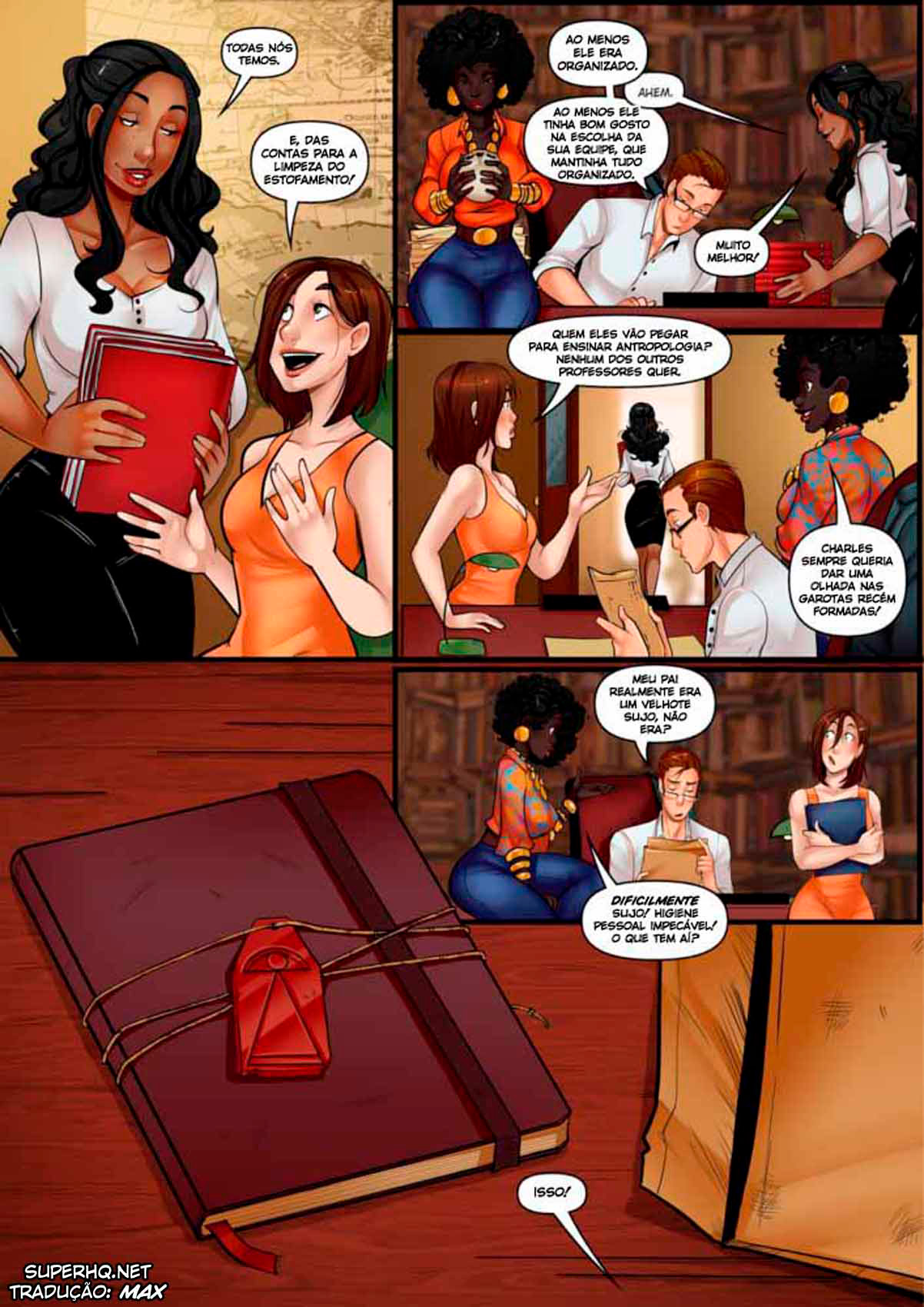 Página 9 do quadrinho adulto: The Inheritance - Parte 04 – Leia completo em XCOMICS