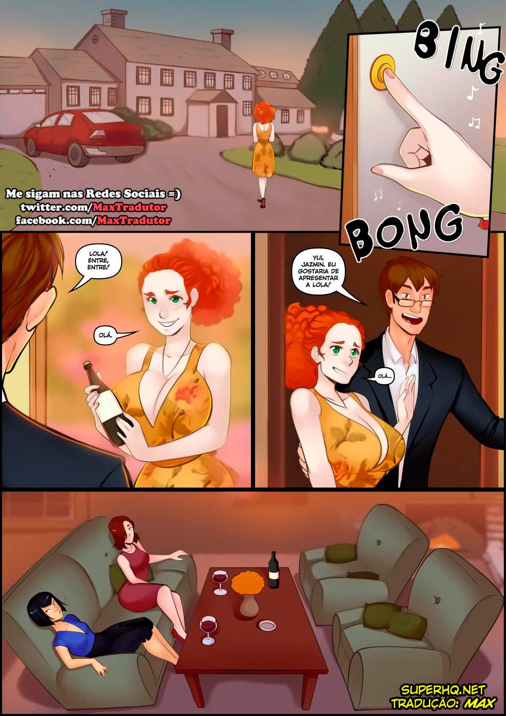 Página 8 do quadrinho adulto: The Inheritance - Parte 05 – Leia completo em XCOMICS