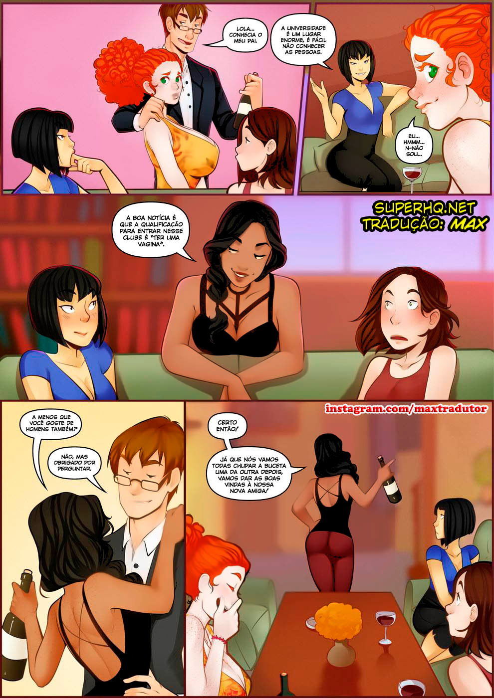 Página 9 do quadrinho adulto: The Inheritance - Parte 05 – Leia completo em XCOMICS