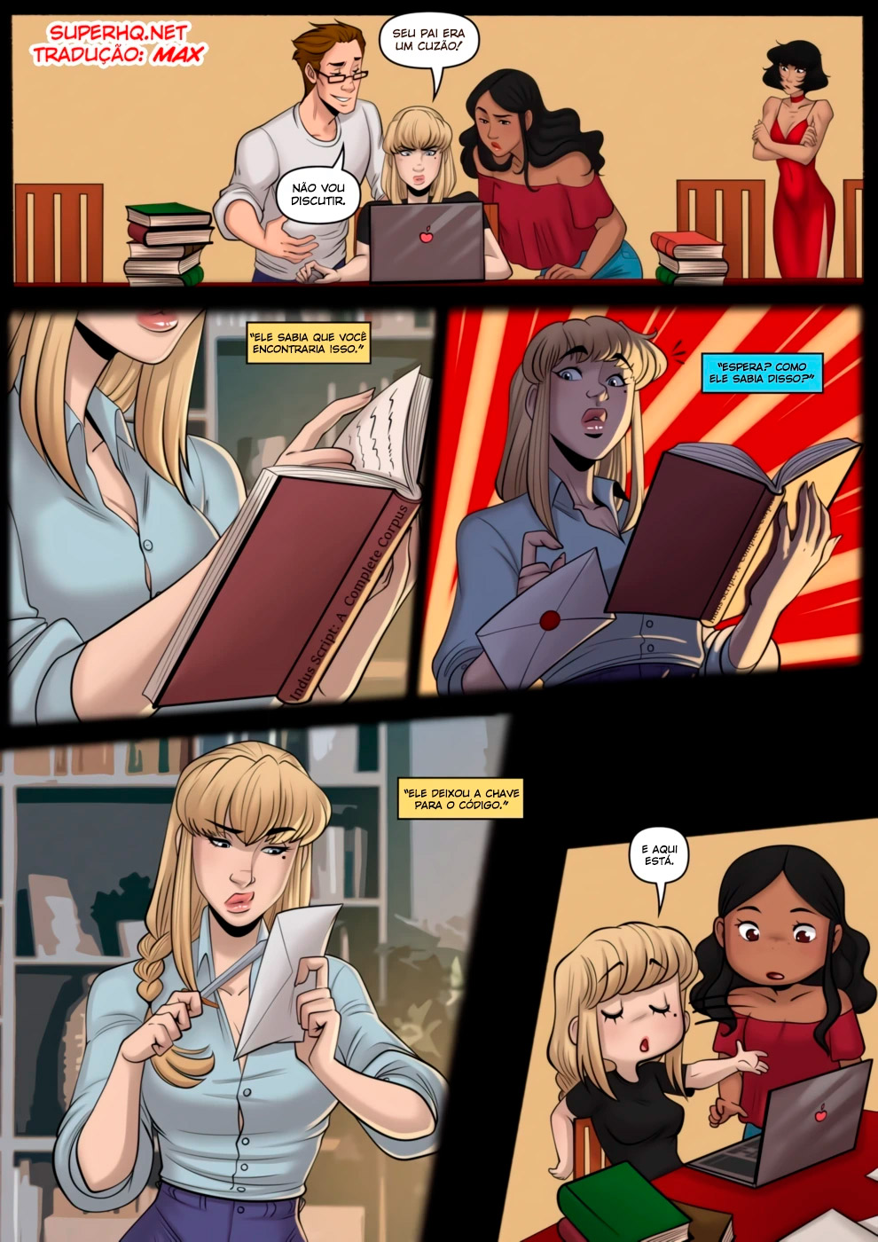 Página 2 do quadrinho adulto: The Inheritance - Parte 08 – Leia completo em XCOMICS