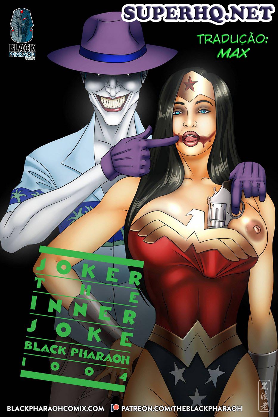 Página 1 do quadrinho adulto: The Inner Joke – Leia completo em XCOMICS