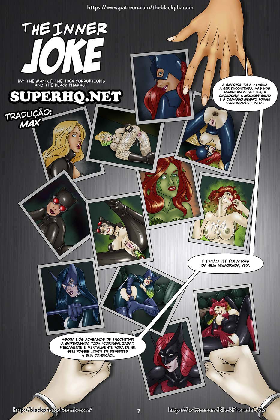Página 3 do quadrinho adulto: The Inner Joke – Leia completo em XCOMICS