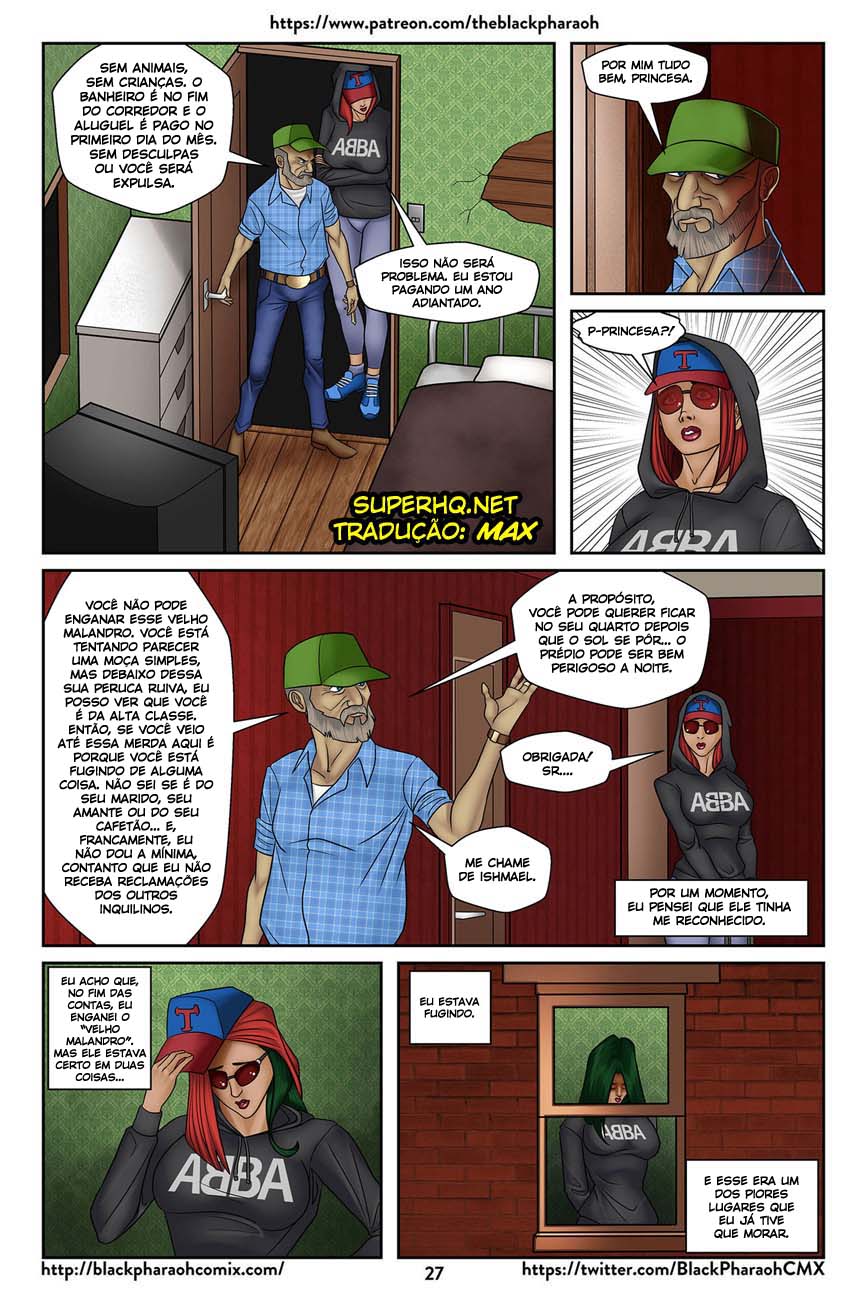 Página 28 do quadrinho adulto: The Inner Joke – Leia completo em XCOMICS