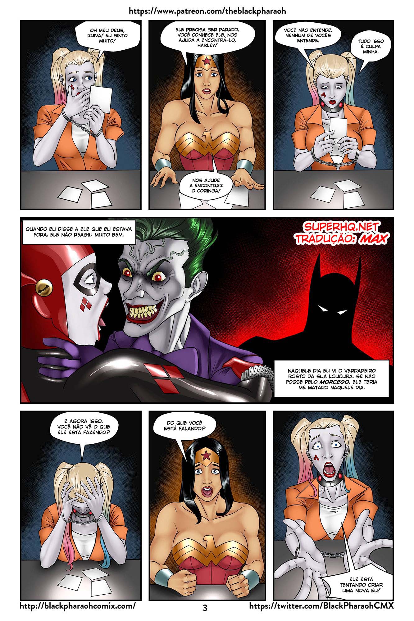 Página 4 do quadrinho adulto: The Inner Joke – Leia completo em XCOMICS