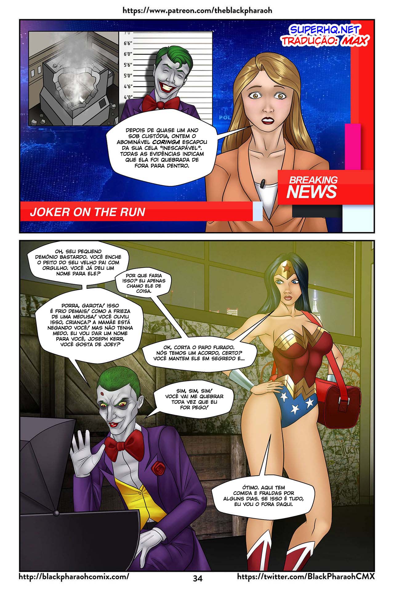 Página 34 do quadrinho adulto: The Inner Joke – Leia completo em XCOMICS