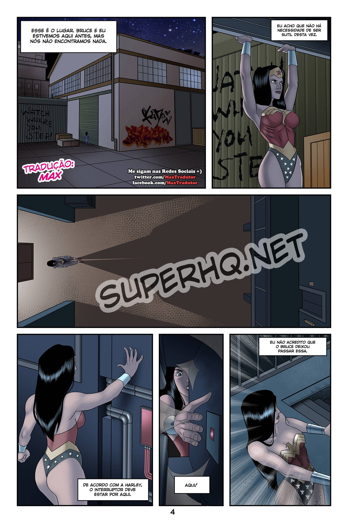 Página 5 do quadrinho adulto: The Inner Joke – Leia completo em XCOMICS