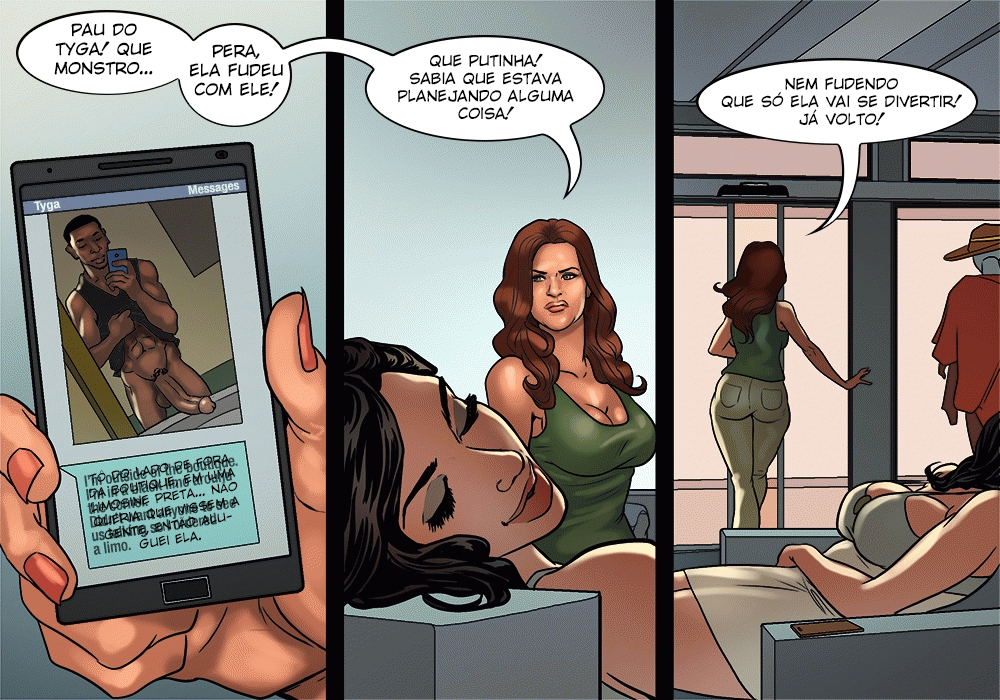 Página 55 do quadrinho adulto: The Karassians – Leia completo em XCOMICS