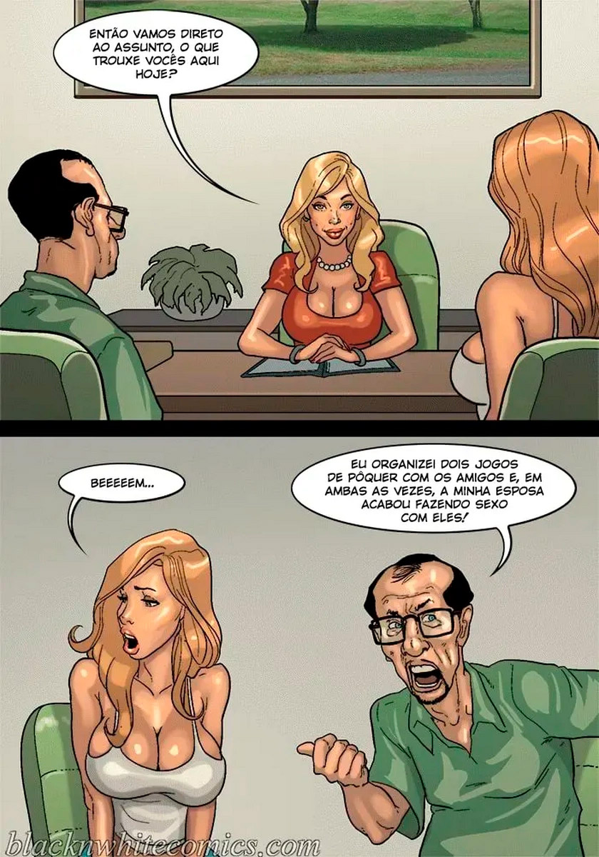 Página 14 do quadrinho adulto: The Poker Game 3 Full House – Leia completo em XCOMICS