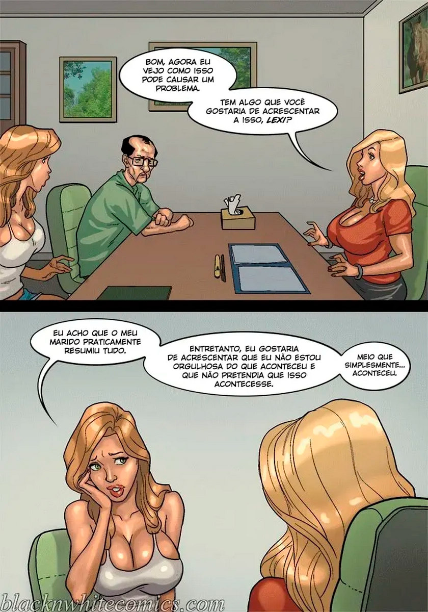 Página 15 do quadrinho adulto: The Poker Game 3 Full House – Leia completo em XCOMICS