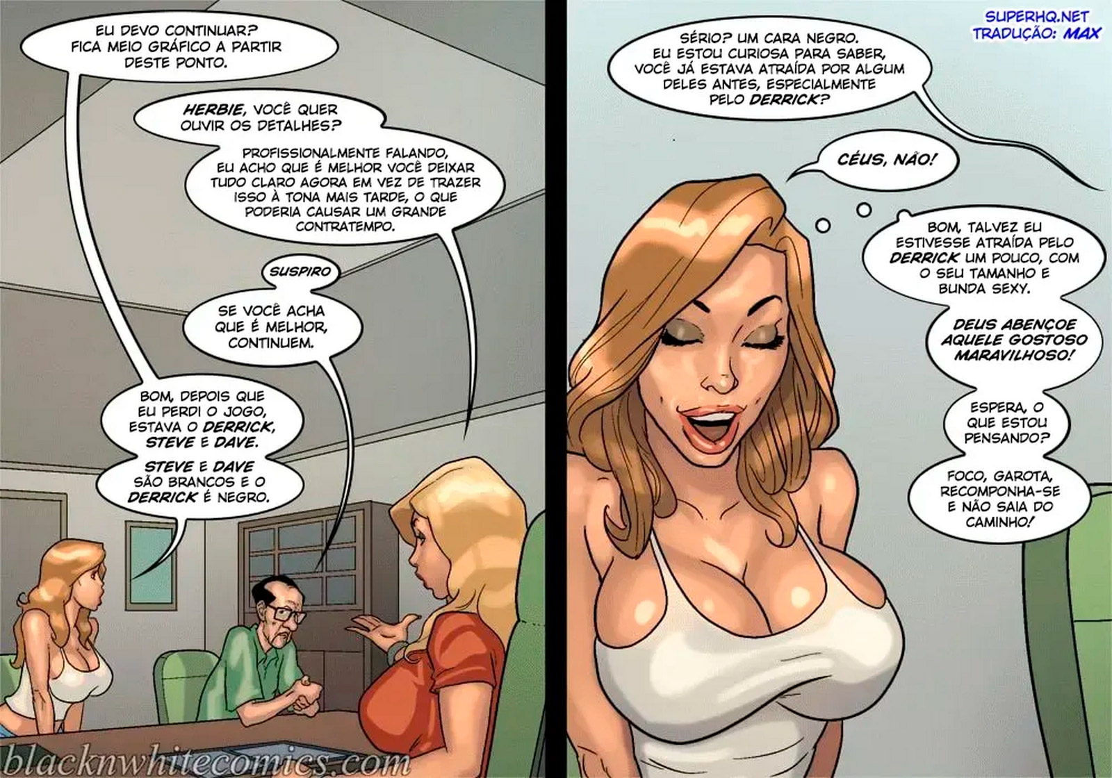 Página 18 do quadrinho adulto: The Poker Game 3 Full House – Leia completo em XCOMICS