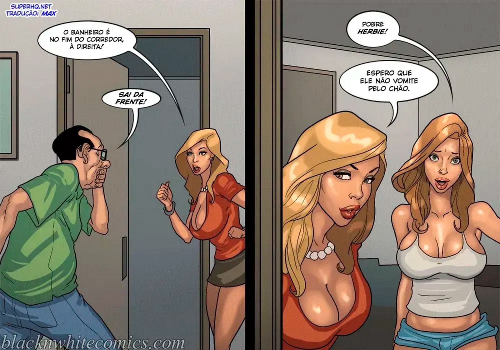 Página 20 do quadrinho adulto: The Poker Game 3 Full House – Leia completo em XCOMICS