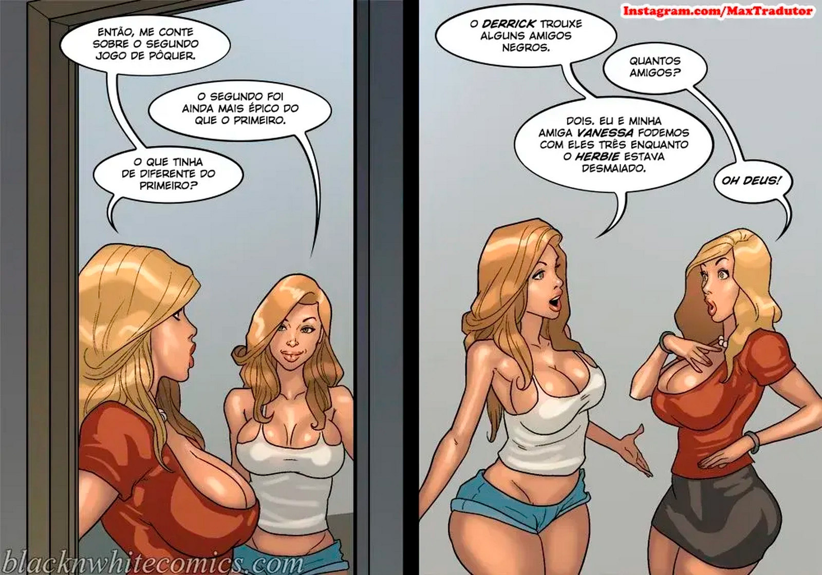 Página 21 do quadrinho adulto: The Poker Game 3 Full House – Leia completo em XCOMICS