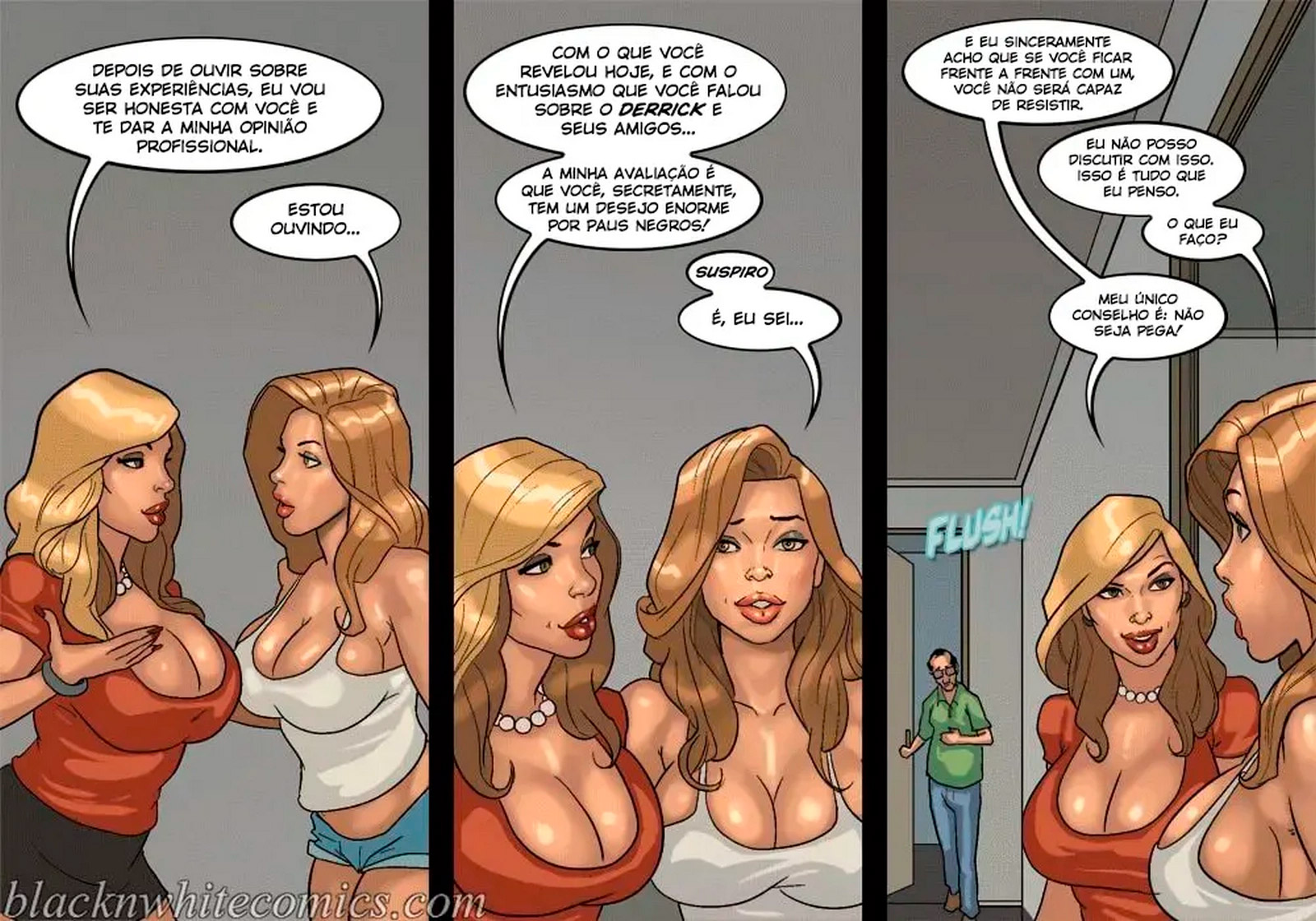 Página 22 do quadrinho adulto: The Poker Game 3 Full House – Leia completo em XCOMICS