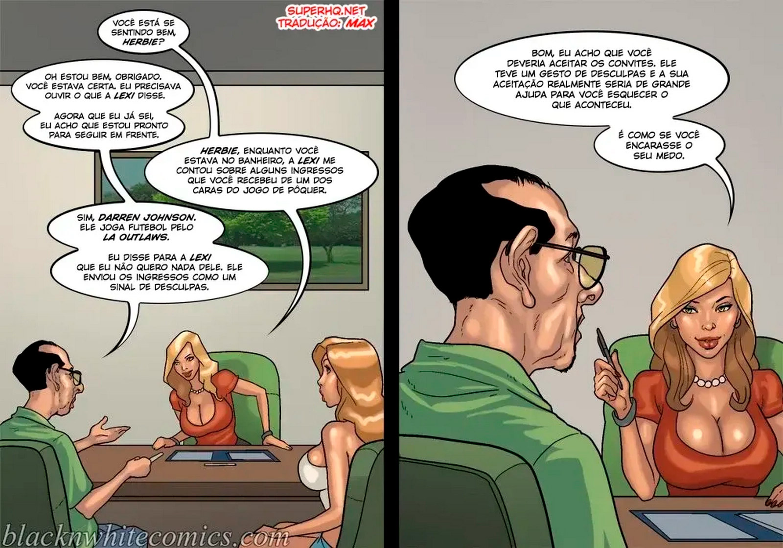 Página 23 do quadrinho adulto: The Poker Game 3 Full House – Leia completo em XCOMICS