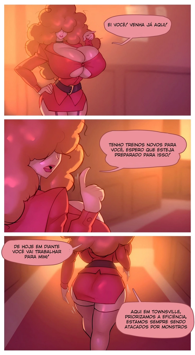 Página 2 do quadrinho adulto: The Powerpuff Girls Aliviando o Estresse – Leia completo em XCOMICS