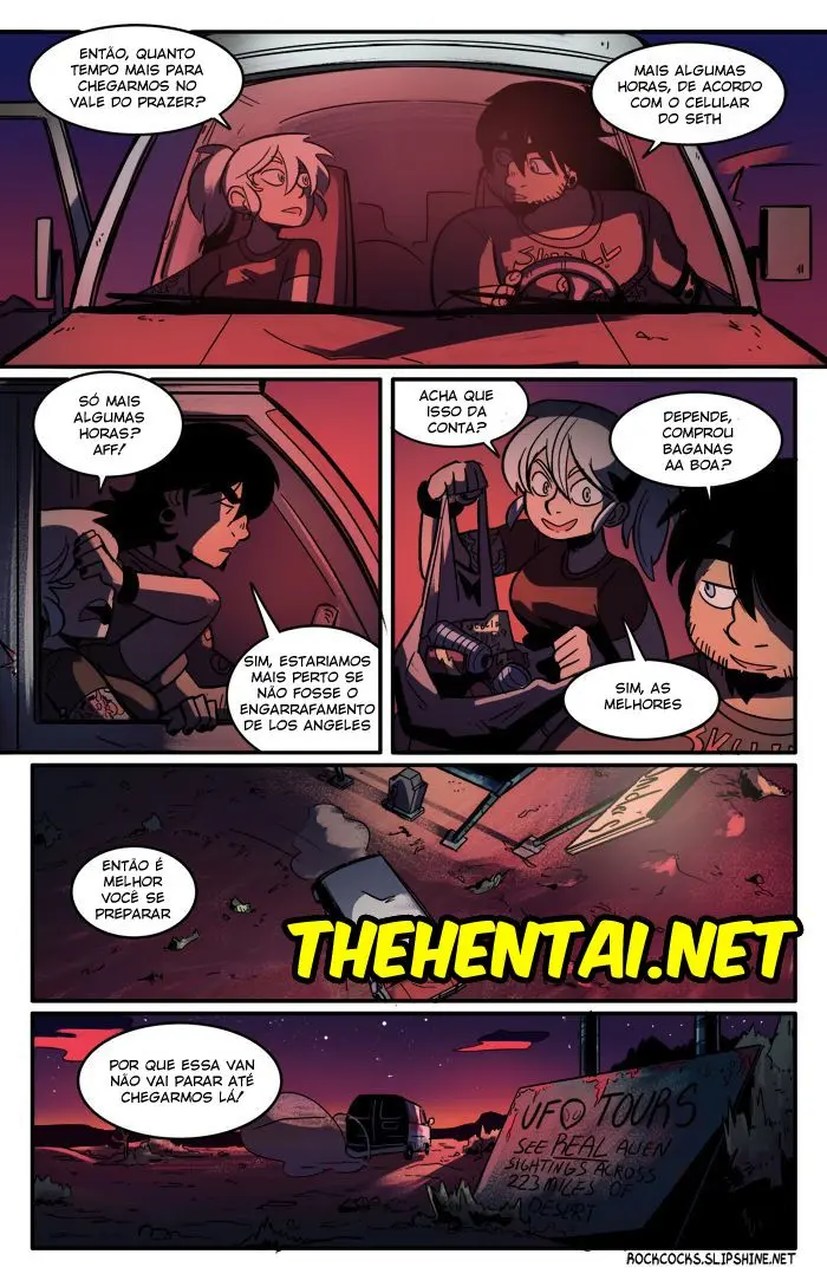 Página 4 do quadrinho adulto: The Rock Cocks 6 – Leia completo em XCOMICS