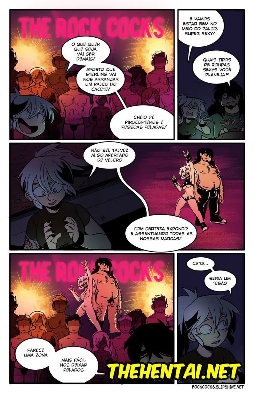 Página 7 do quadrinho adulto: The Rock Cocks 6 – Leia completo em XCOMICS