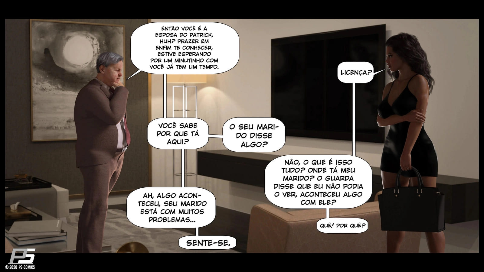 Página 5 do quadrinho adulto: The Scandalous Proposal – Leia completo em XCOMICS