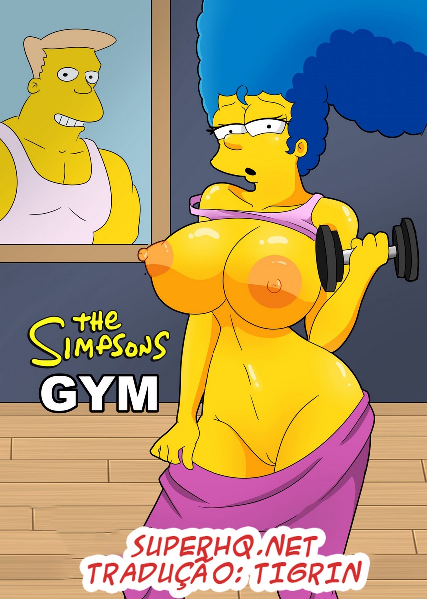Capa do quadrinho adulto: The Simpsons Gym – Leia online em XCOMICS