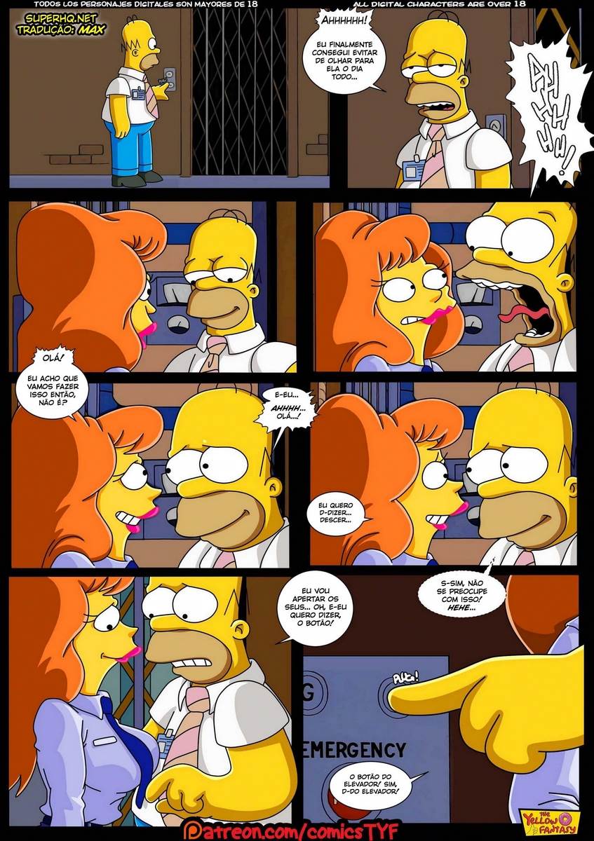 Página 15 do quadrinho adulto: The Yellow Fantasy Amor Radioativo – Leia completo em XCOMICS