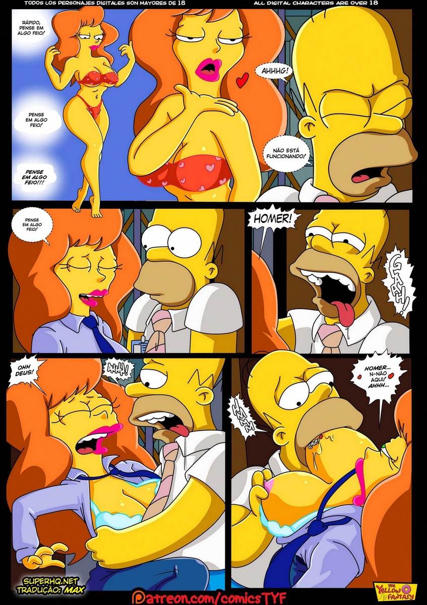 Página 16 do quadrinho adulto: The Yellow Fantasy Amor Radioativo – Leia completo em XCOMICS