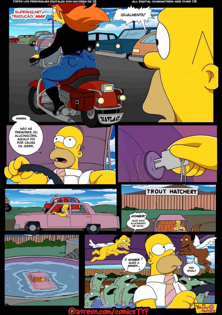 Página 4 do quadrinho adulto: The Yellow Fantasy Amor Radioativo – Leia completo em XCOMICS