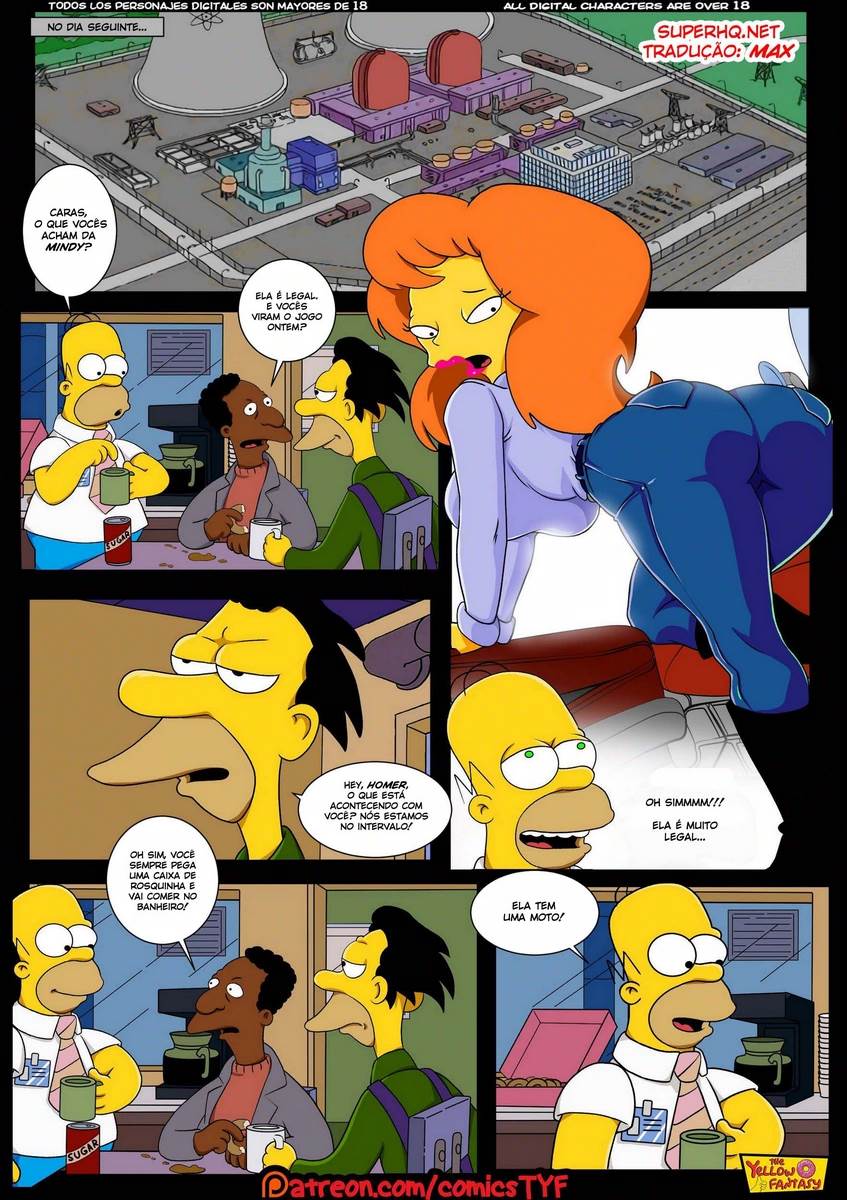 Página 5 do quadrinho adulto: The Yellow Fantasy Amor Radioativo – Leia completo em XCOMICS