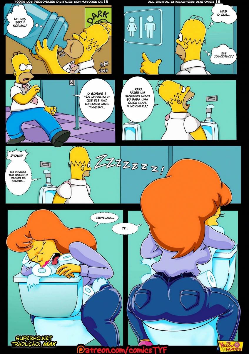 Página 9 do quadrinho adulto: The Yellow Fantasy Amor Radioativo – Leia completo em XCOMICS